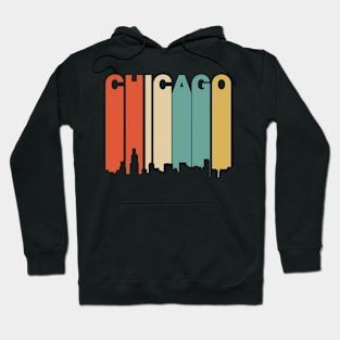 1970'S Chicago Illinois Skyline Hoodie